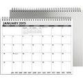 2017 ThePresident Monthly Planner - Alloy Front / Chip Back